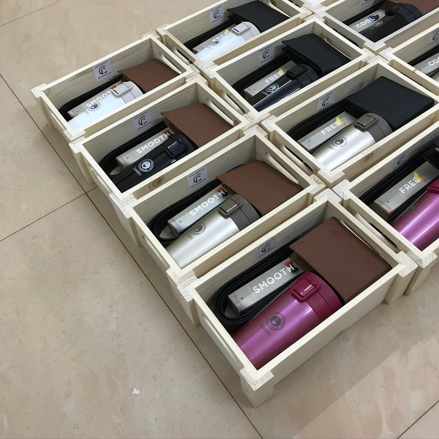 Men’s Gift Kit in Wooden Crate