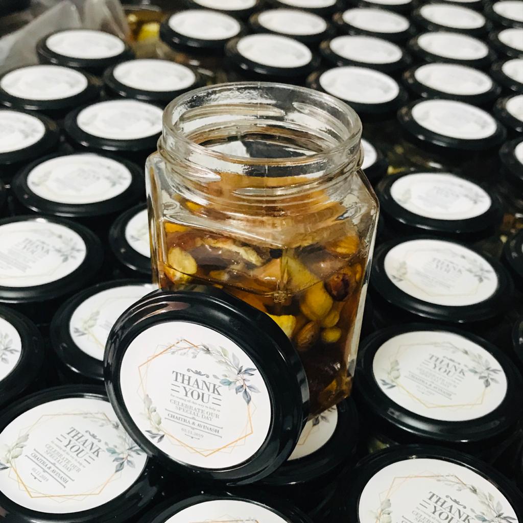 Honey Dry Fruit Jar