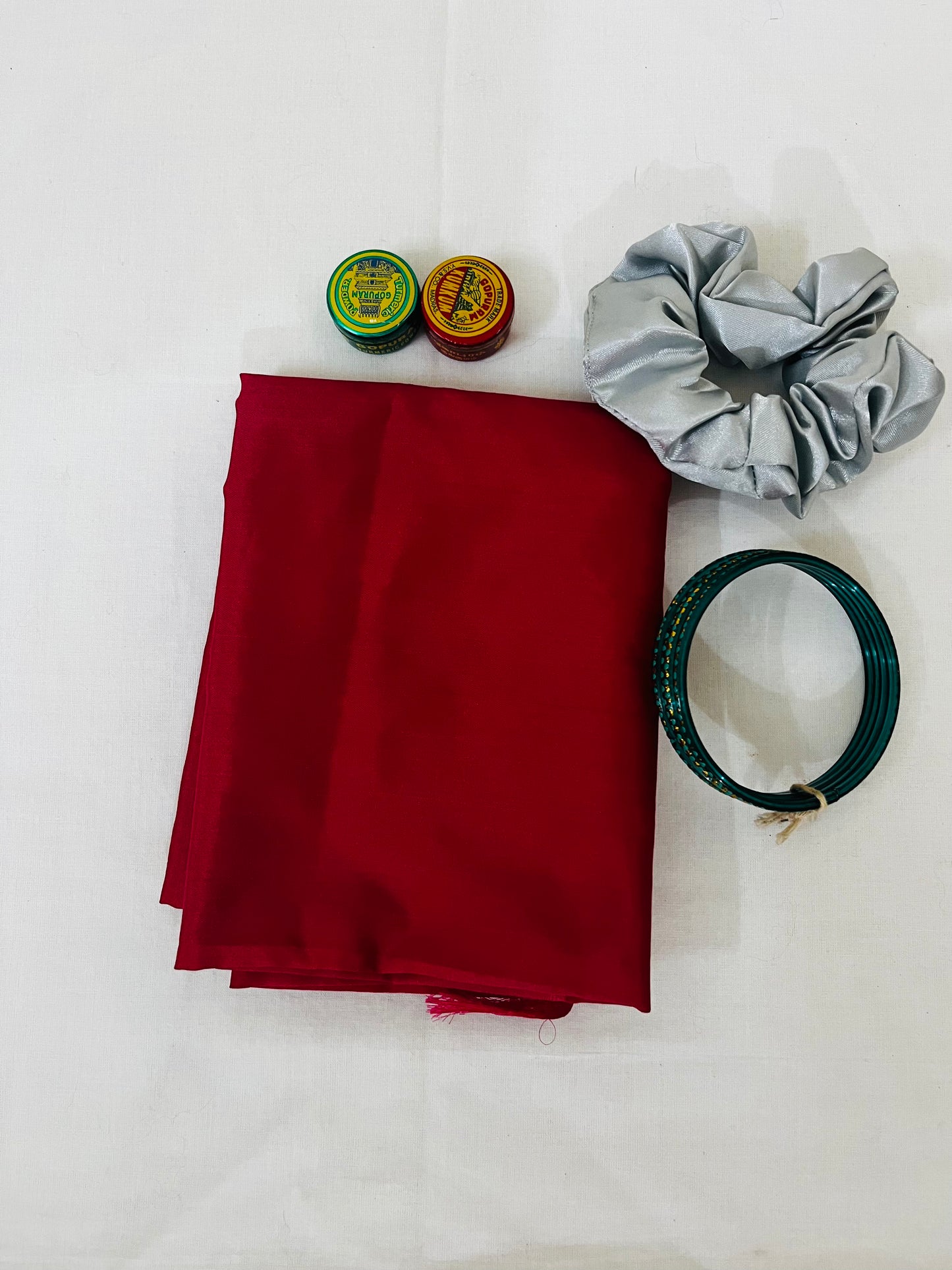 Tokri Bag Gift Pack – Plain Silk Blouse