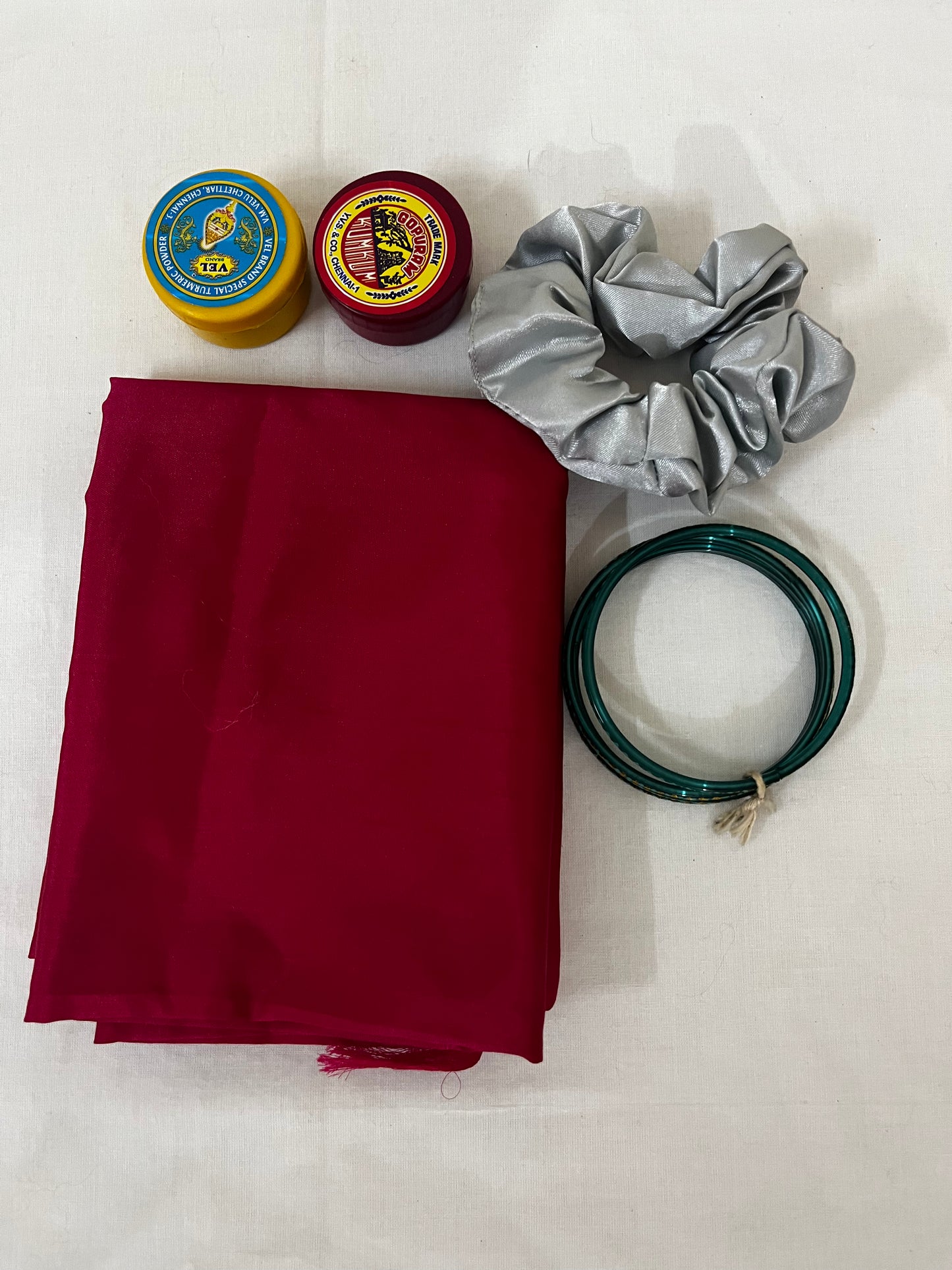 Tokri Bag Gift Pack – Plain Silk Blouse
