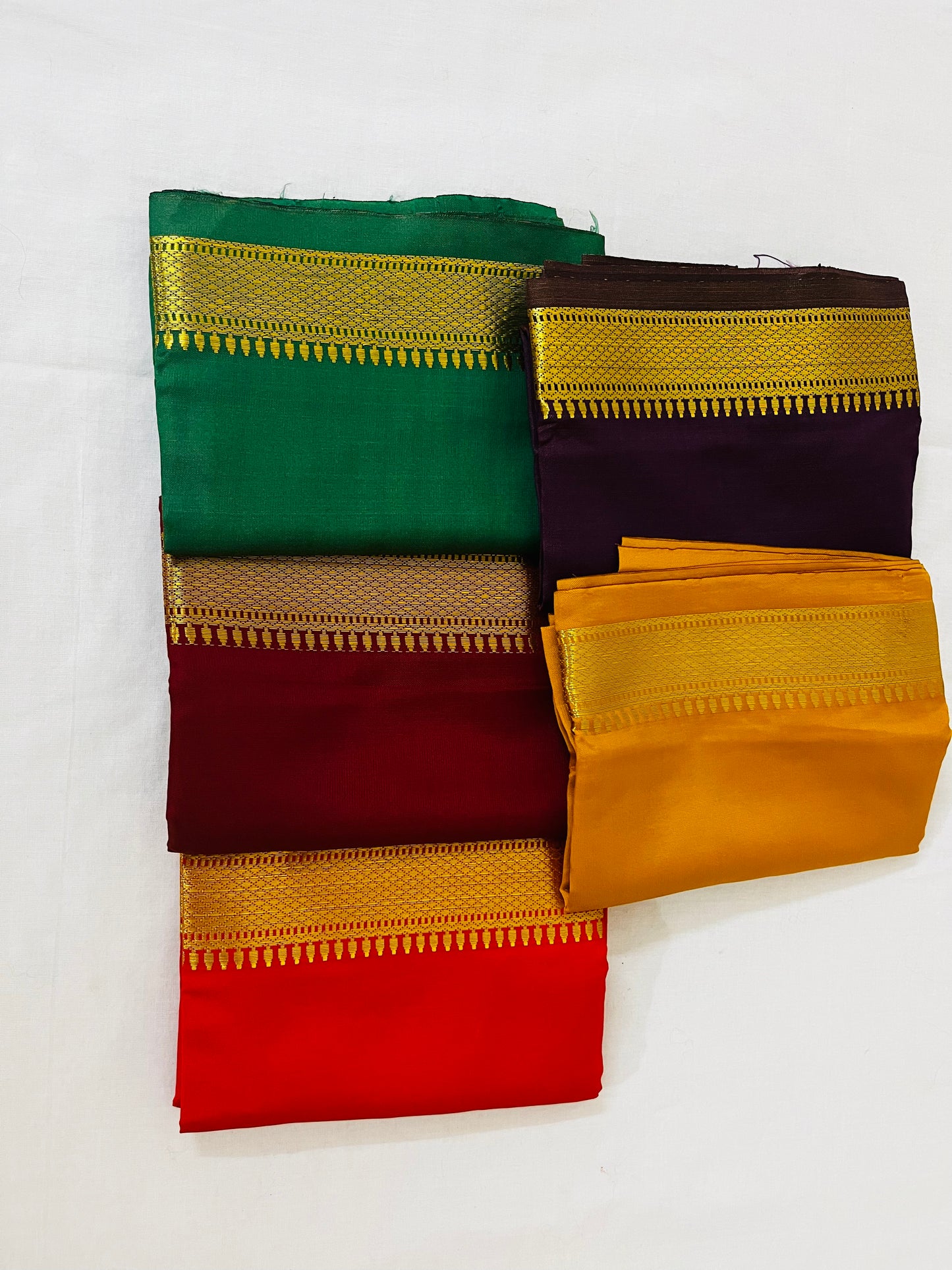 Paper Bag Gift Pack – Silk Blouse with Zari Border