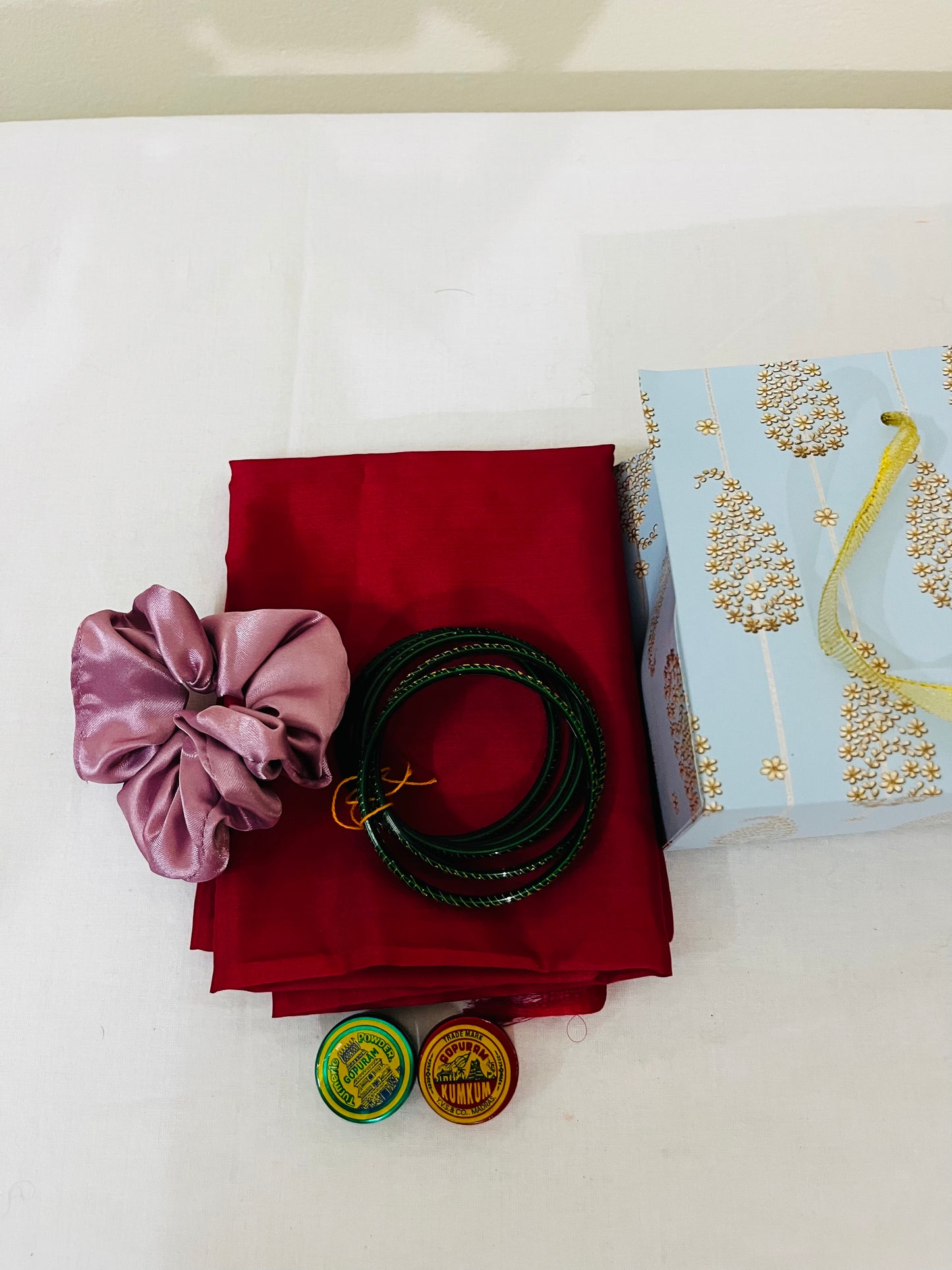 Paper Bag Gift Pack – Plain Silk Blouse