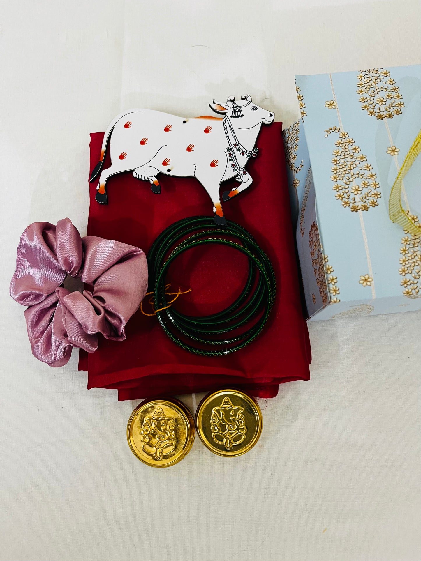 Paper Bag Gift Pack – Plain Silk Blouse