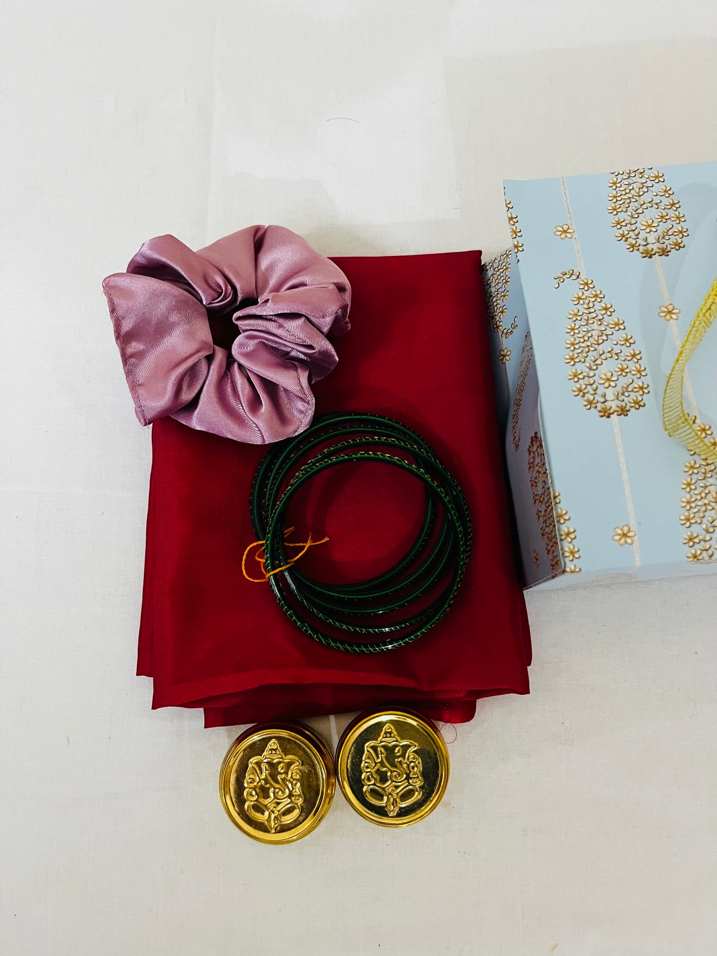Paper Bag Gift Pack – Plain Silk Blouse