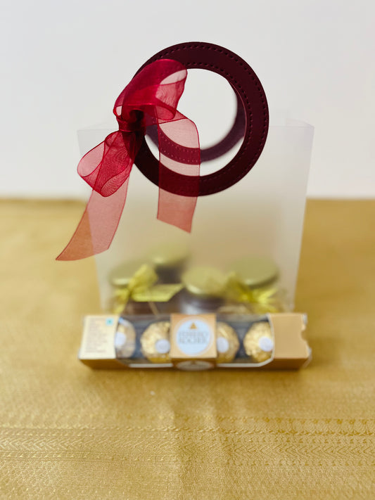 Diwali Gift Bag – Nuts, Honey-Soaked Dry Fruits & Chocolates